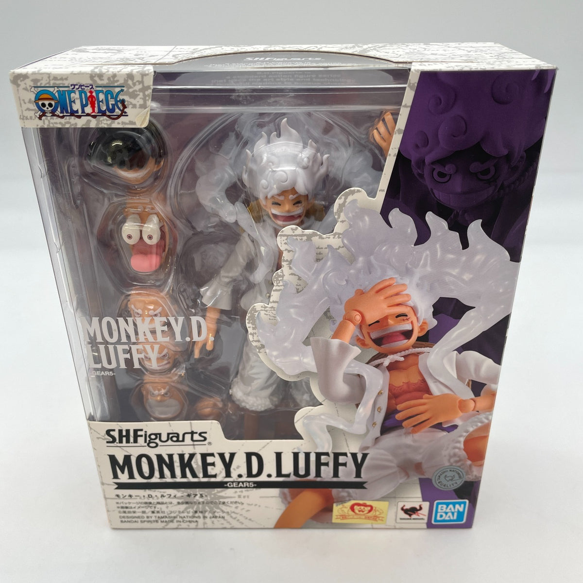 S.H.Figuarts Monkey D Luffy Gear 5 Action Figure ONE PIECE BANDAI Japan