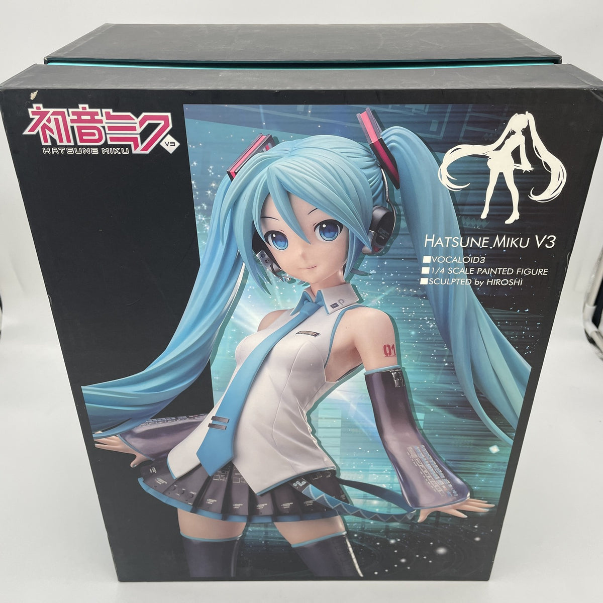 VOCALOID3 Hatsune Miku V3 1/4 PVC Figure FREEing B-style from From Japan