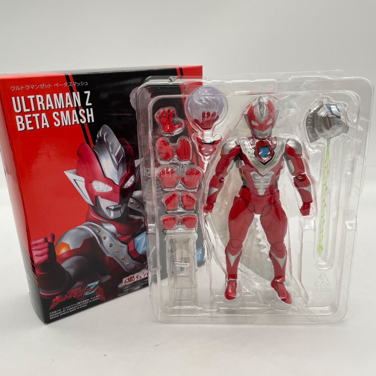 Bandai S.H.Figuarts Ultraman Z Beta Smash 150mm PVC ABS Figure from Japan Toy