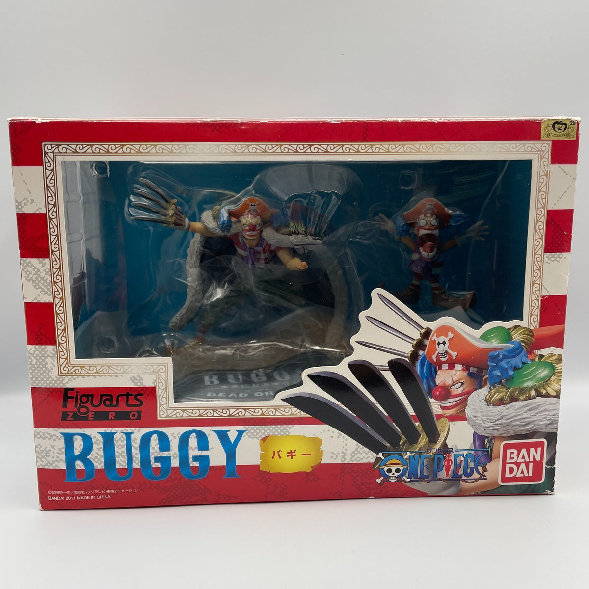 Figuarts ZERO One Piece Buggy Figure BANDAI Japan Import