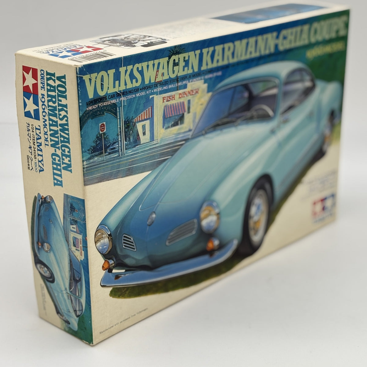 TAMIYA Sports Car Series No.138 1/24 Volkswagen Karmann Ghia Coupe Model Kit