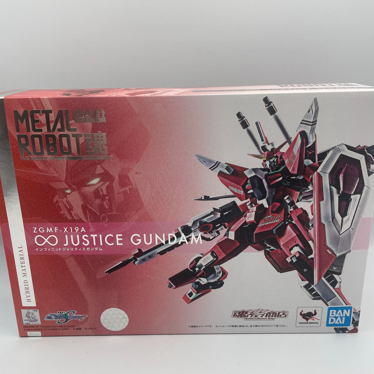 METAL ROBOT SPIRITS SIDE MS MS Infinite Justice Gundam Premium Bandai figure
