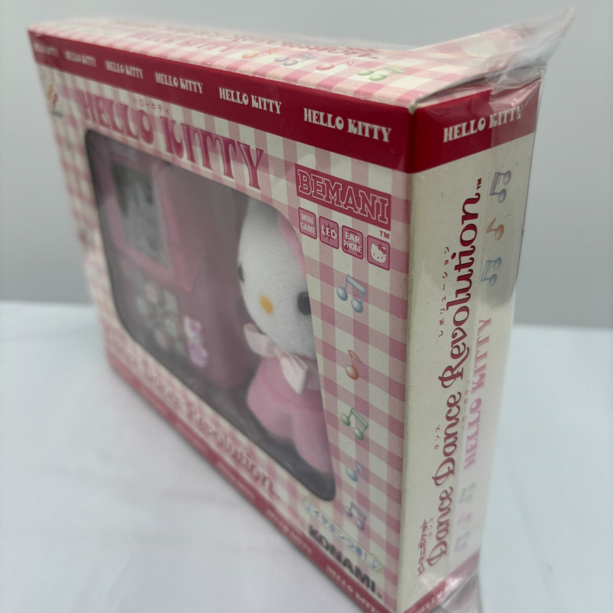 KONAMI Bemani Pocket Dance Dance Revolution Hello Kitty Sanrio LCD Plush Toy