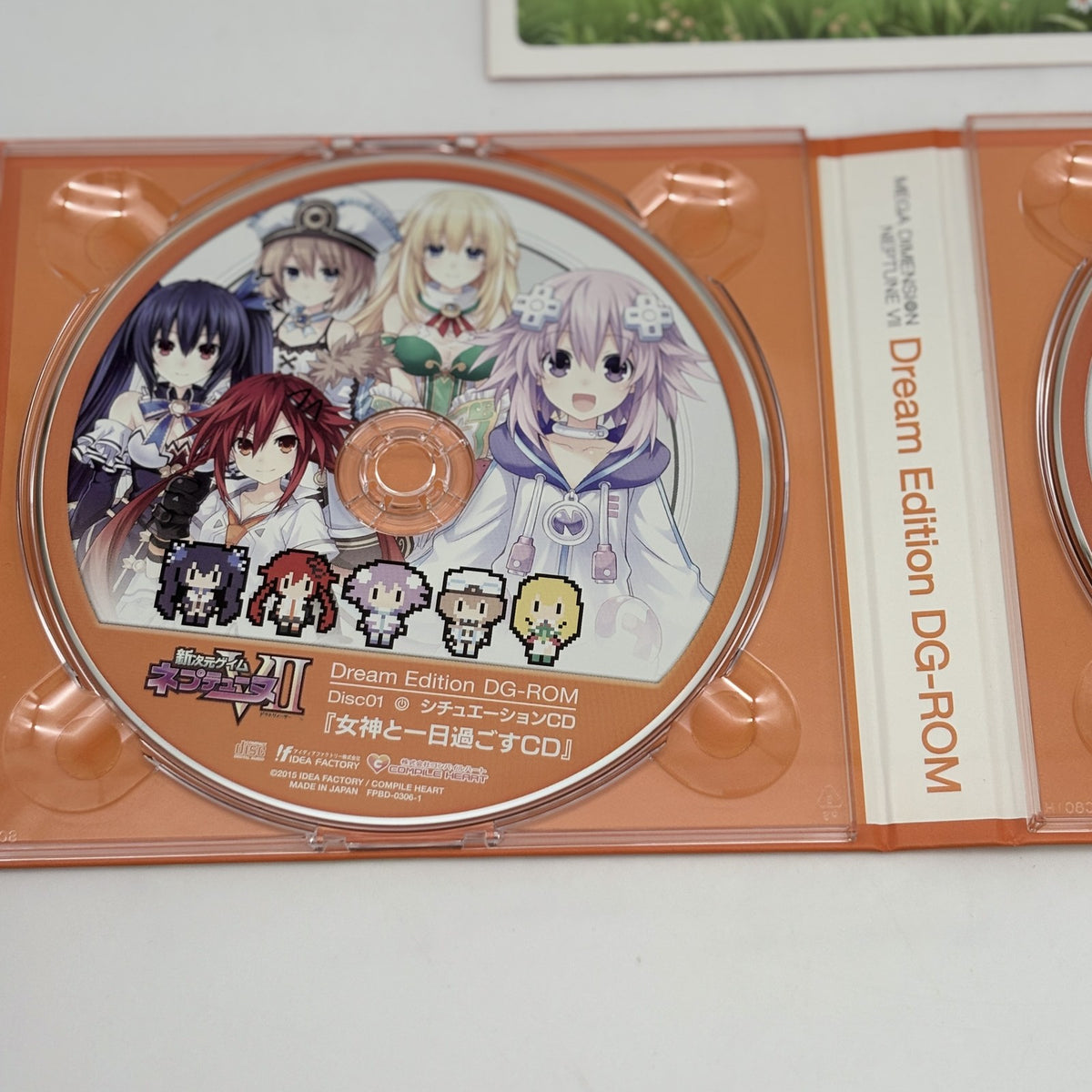 PS4 Hyperdimension Neptune Neptunia VII Dream Edition Box w/ Soundtrack Japan
