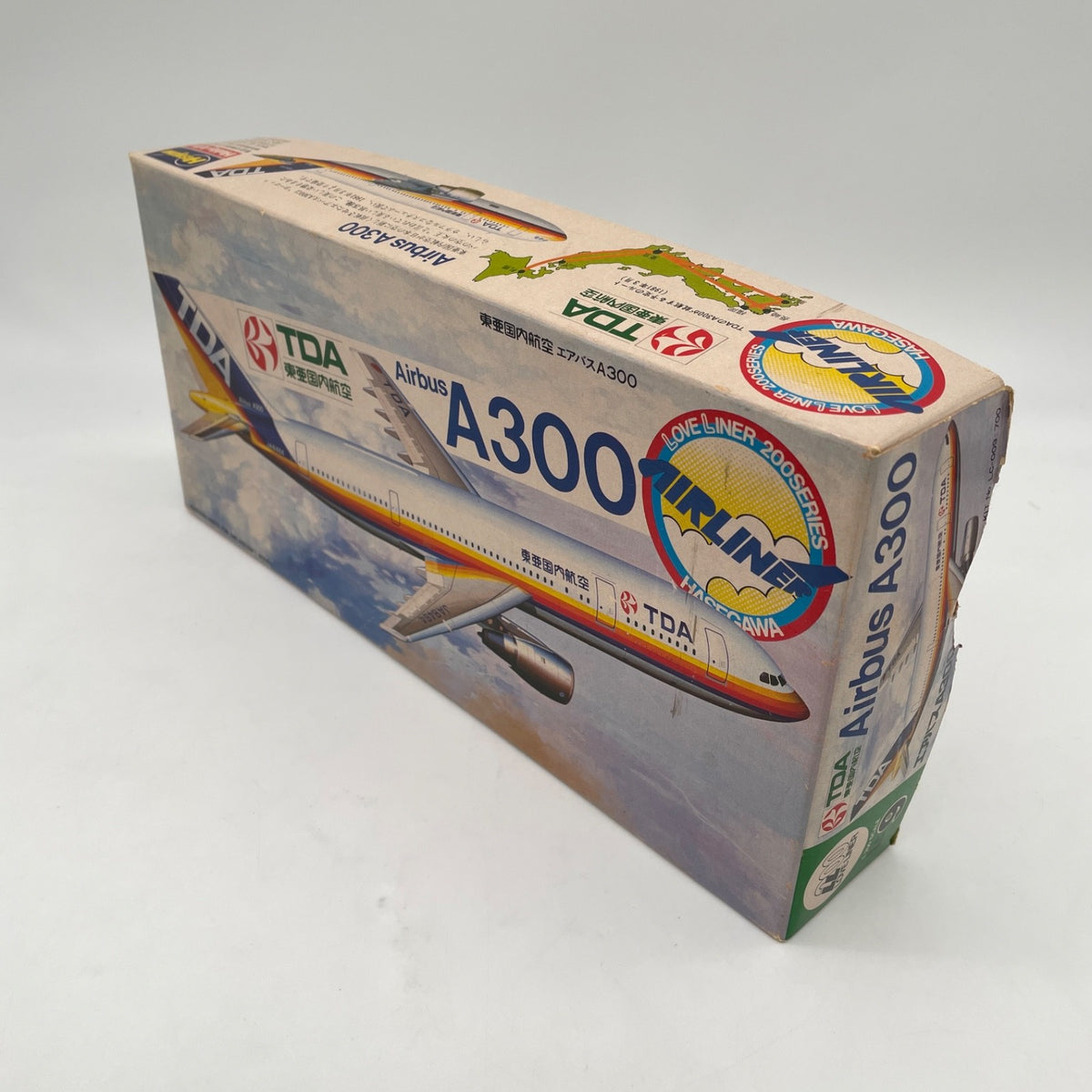 Plastic Model Kit 1/200 Toa Airlines Airbus A300 Loveliner 200 No9 Japan