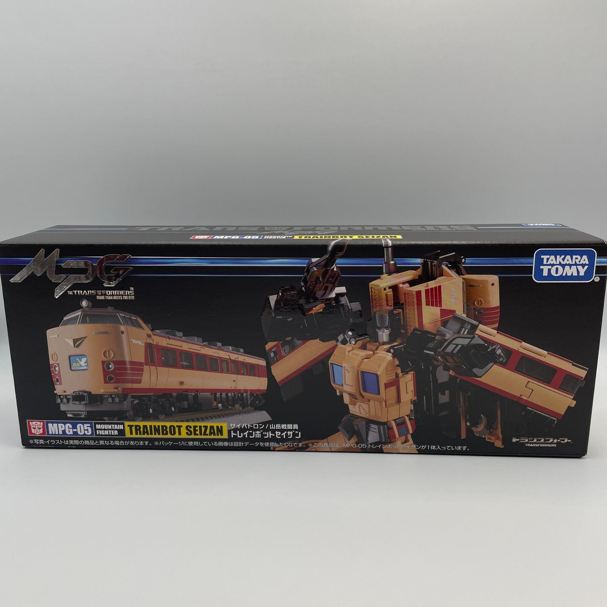 Transformers Masterpiece G MPG-05 Trainbot Seizan Figure Takara Tomy
