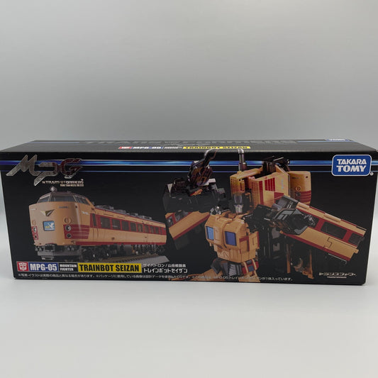 Transformers Masterpiece G MPG-05 Trainbot Seizan Figure Takara Tomy