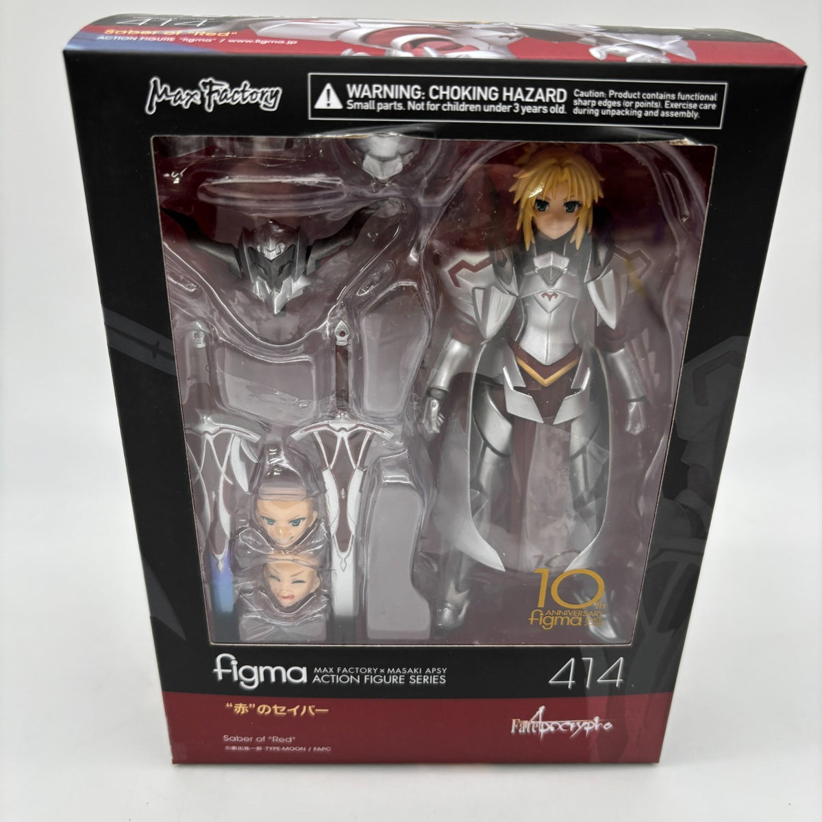 figma Saber of Red Action Figure #414 'Fate/Apocrypha Max Factory