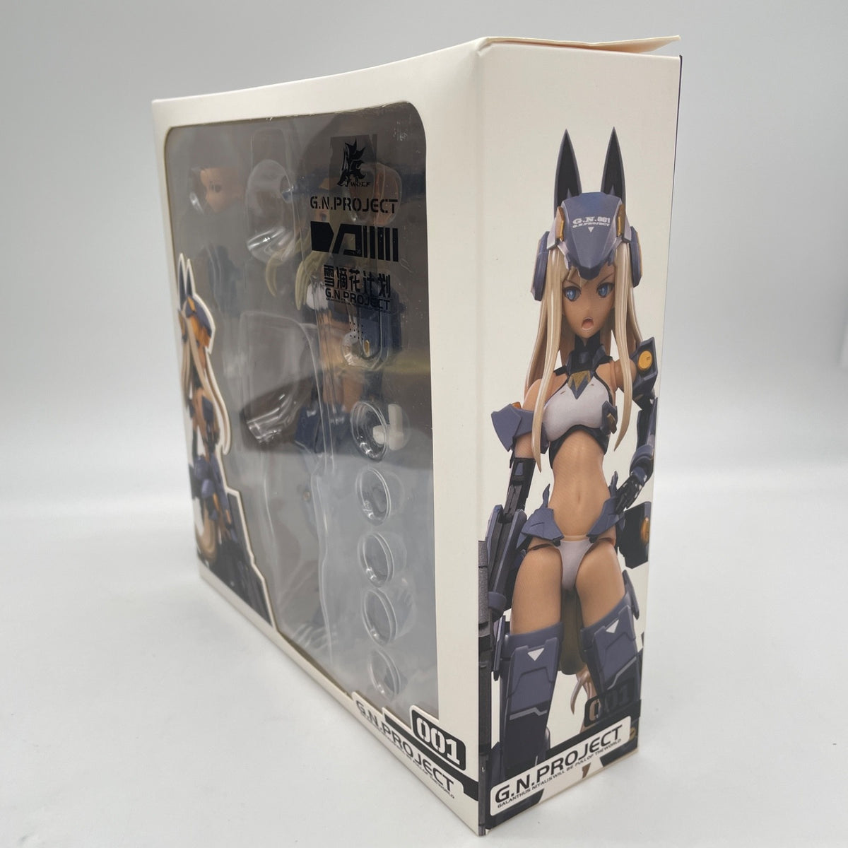 G.N.PROJECT Vol. 1 WOLF-001 Wolf Armor Set 1/12 Action Figure Japan Import