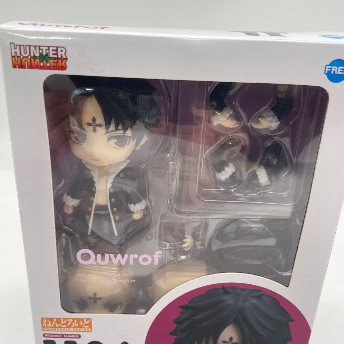 Nendoroid HUNTER x HUNTER Kuroro/Chrollo Lucilfer Painted Figure Japan Anime