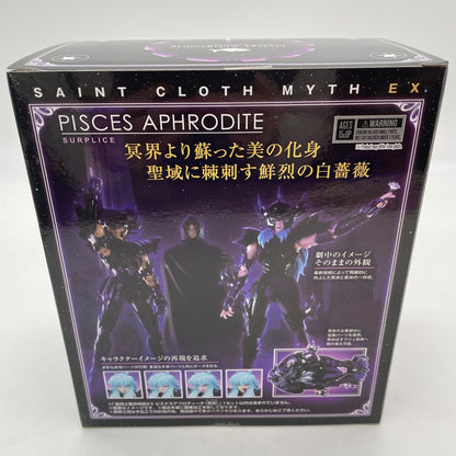 Saint Seiya Myth Cloth EX Pisces Aphrodite Surplice Figure BANDAI Tamashii Web