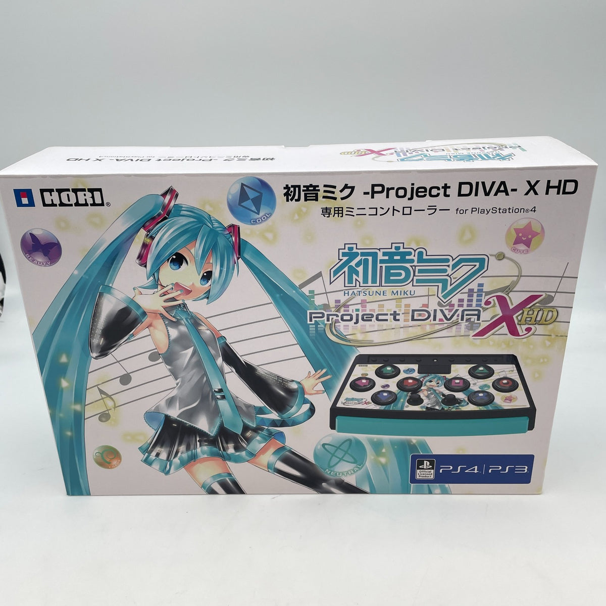 HORI Hatsune Miku Project DIVA X HD VR Mini Controller for PS4 / PS3