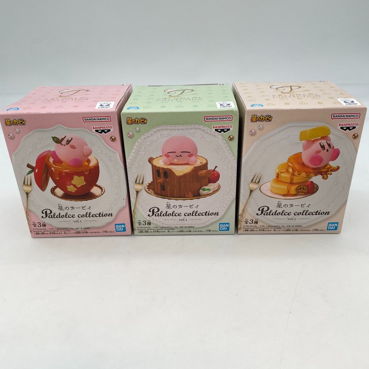 Kirby of the Stars paldolce collection vol.1 3 set pulse Dolce Apple pancake