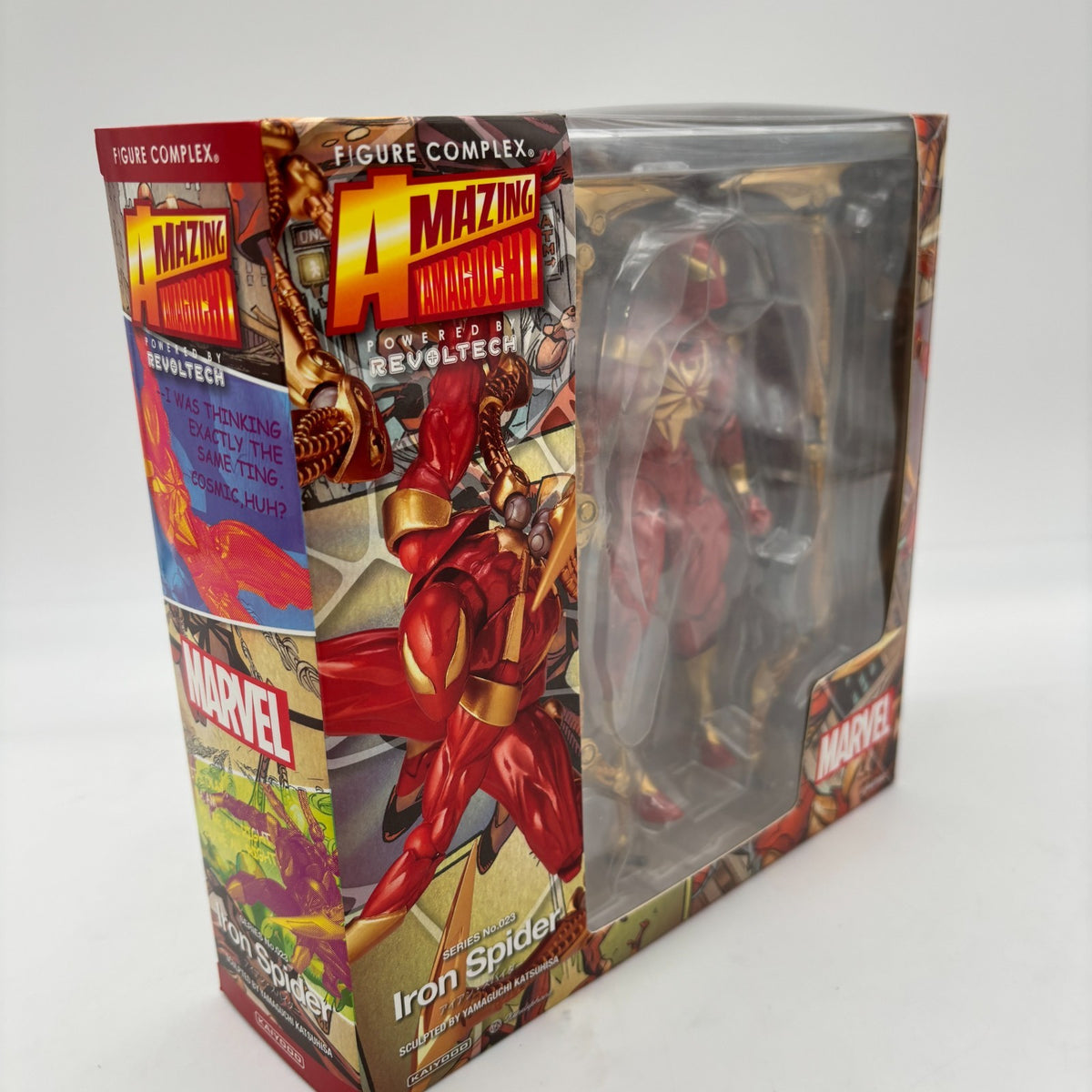 Figure Iron Spider Complex AMAZING YAMAGUCHI Revoltech Japan KAIYODO