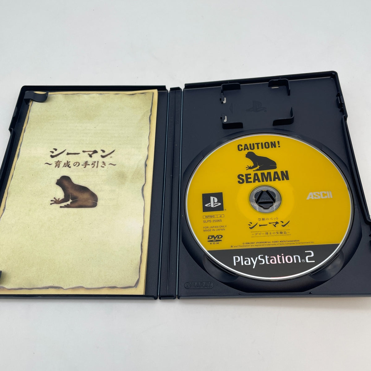 Seaman Limited Edition Special Controller Sony Play Station 2 PS2 ASCII Used