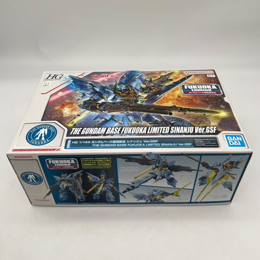 Bandai HG 1/144 Sinanju Ver.GSF Gundam Base Fukuoka Limited Plastic Model Kit