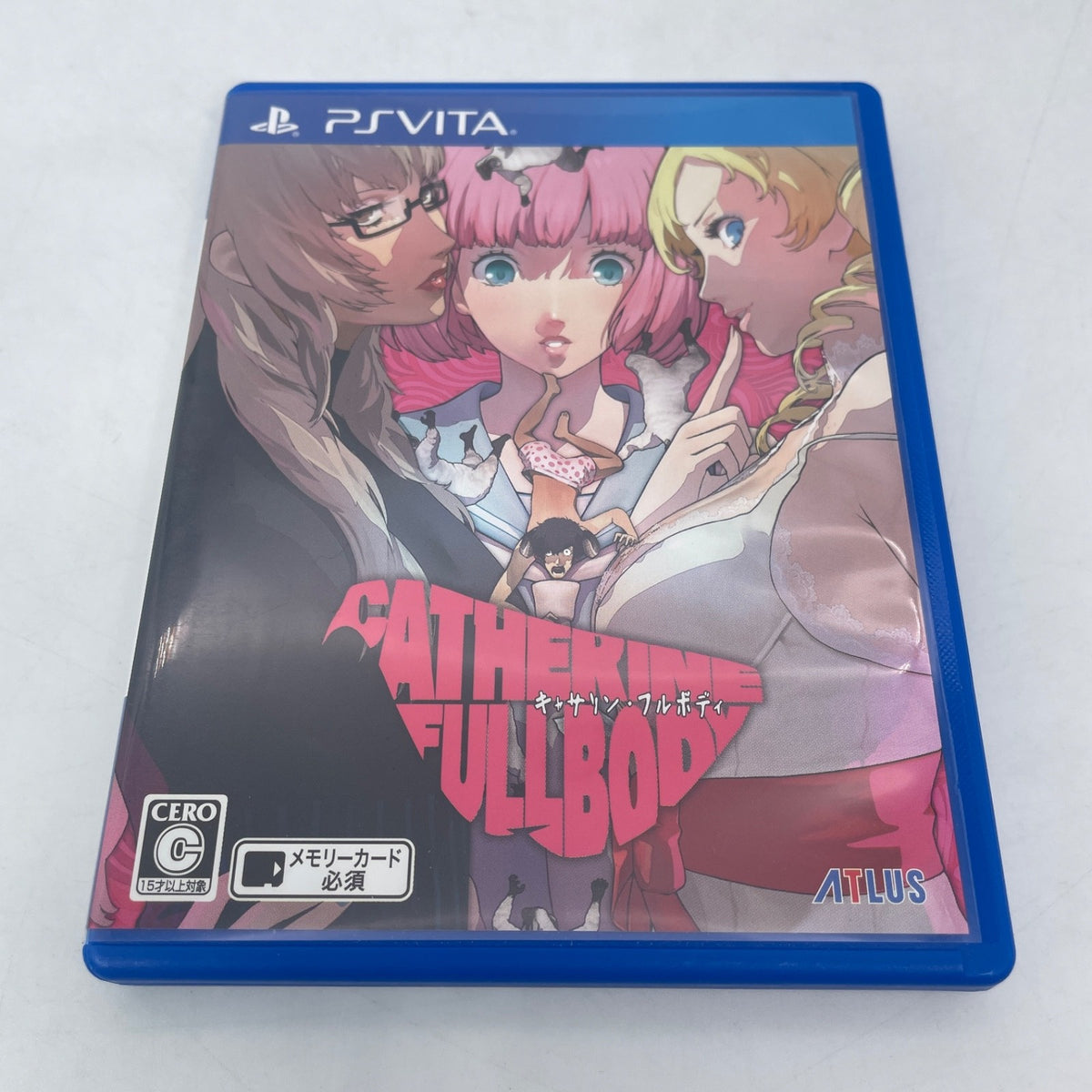 PS Vita Catherine Full Body ATLUS Sony PlayStation PSV Japan Import