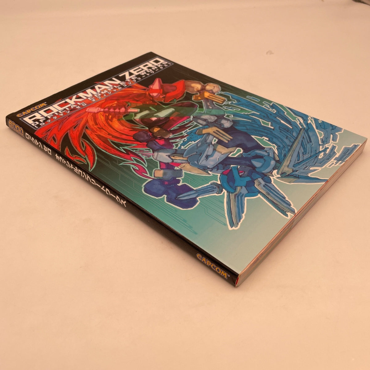 CAPCOM Rockman Mega Man Zero Official Complete Works Art Book Japanese
