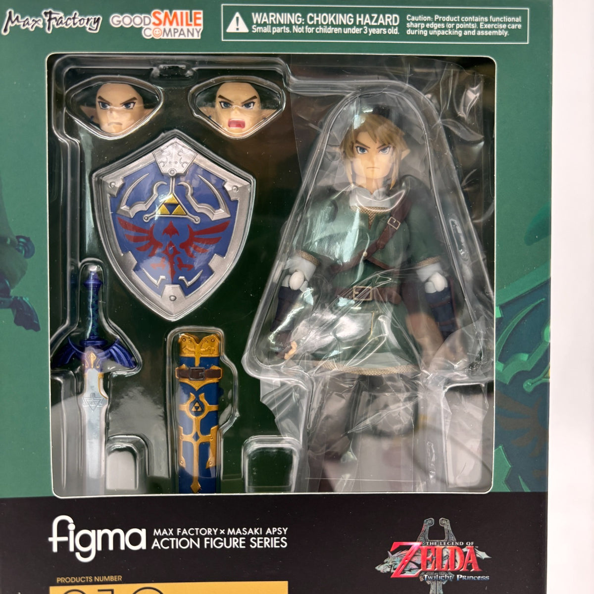 figma The Legend of Zelda Link Twilight Princess Ver. Action Figure #319