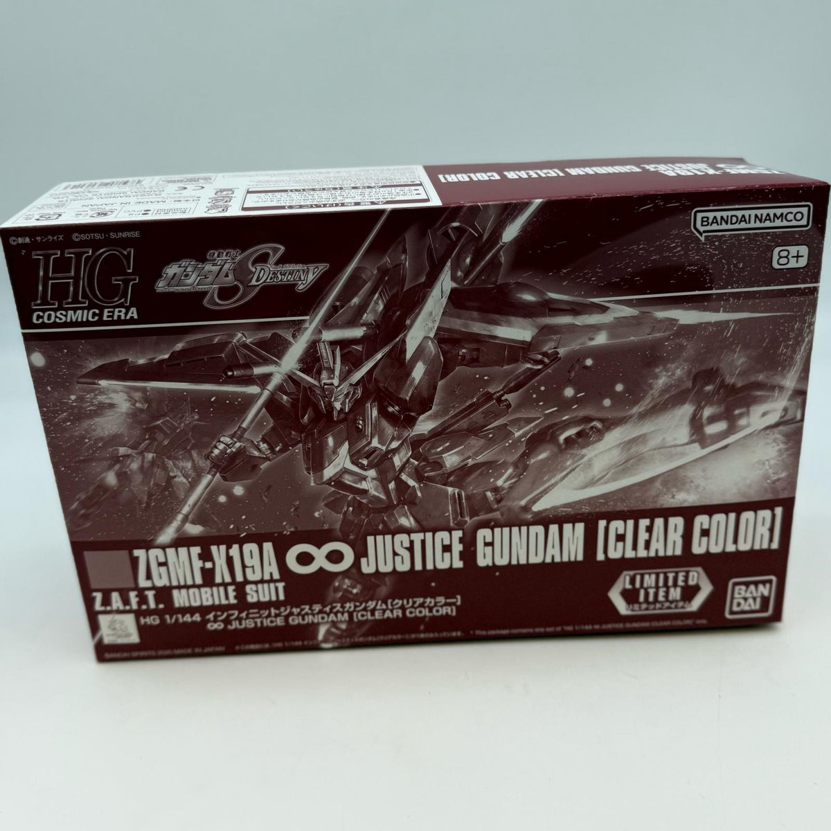 Bandai Event Limited HG 1/144 Infinite Justice Gundam Clear Color JAPAN