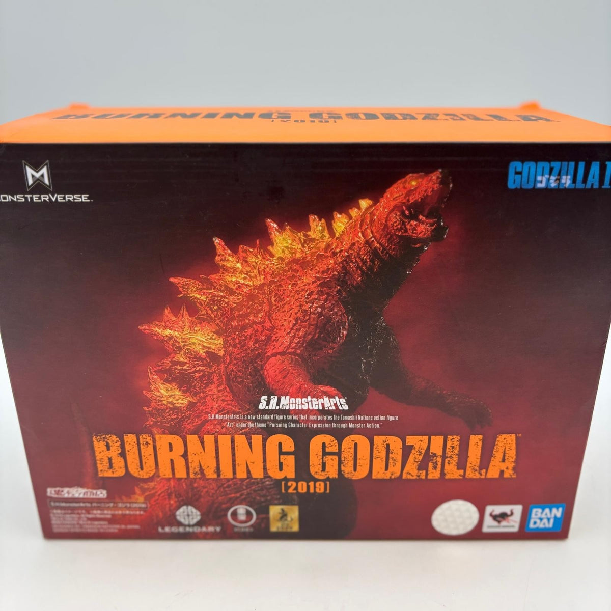 S.H.MonsterArts Burning Godzilla 2019 Action Figure Tamashii Web Limited