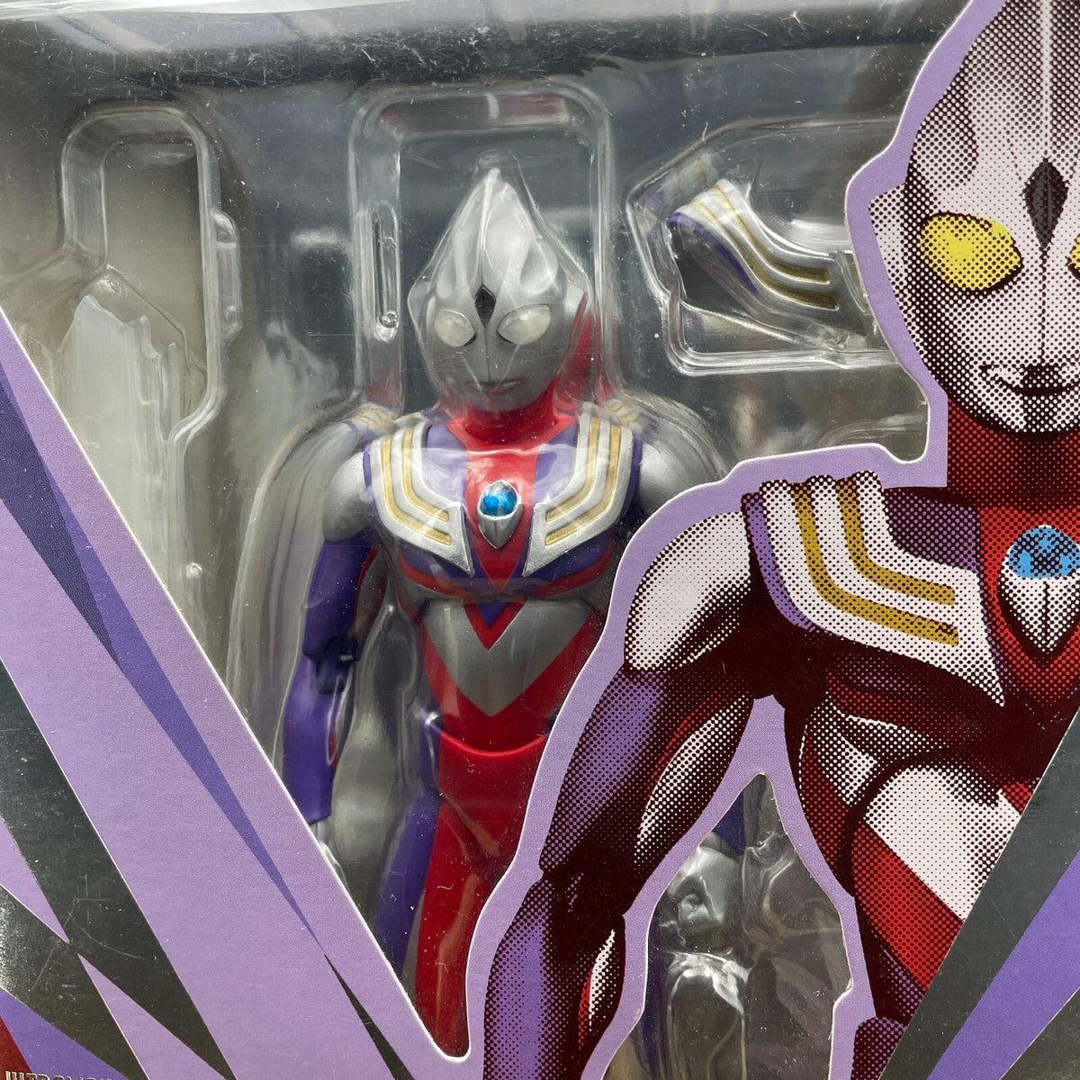 Ultra-Act Ultraman Tiga multi type Action Figure Bandai Japan Import