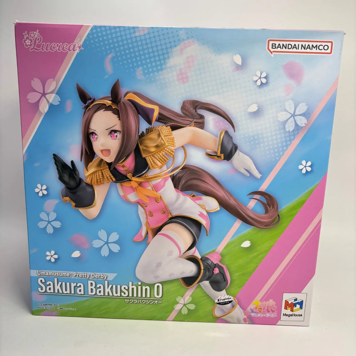 MegaHouse Lucrea Uma Musume Pretty Derby Sakura Bakushin O 1/7 Figure JP w/Box