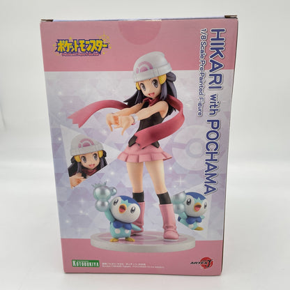 Pokemon Series Hikari with Pochama Piplup 1/8 Figure ARTFX Kotobukiya