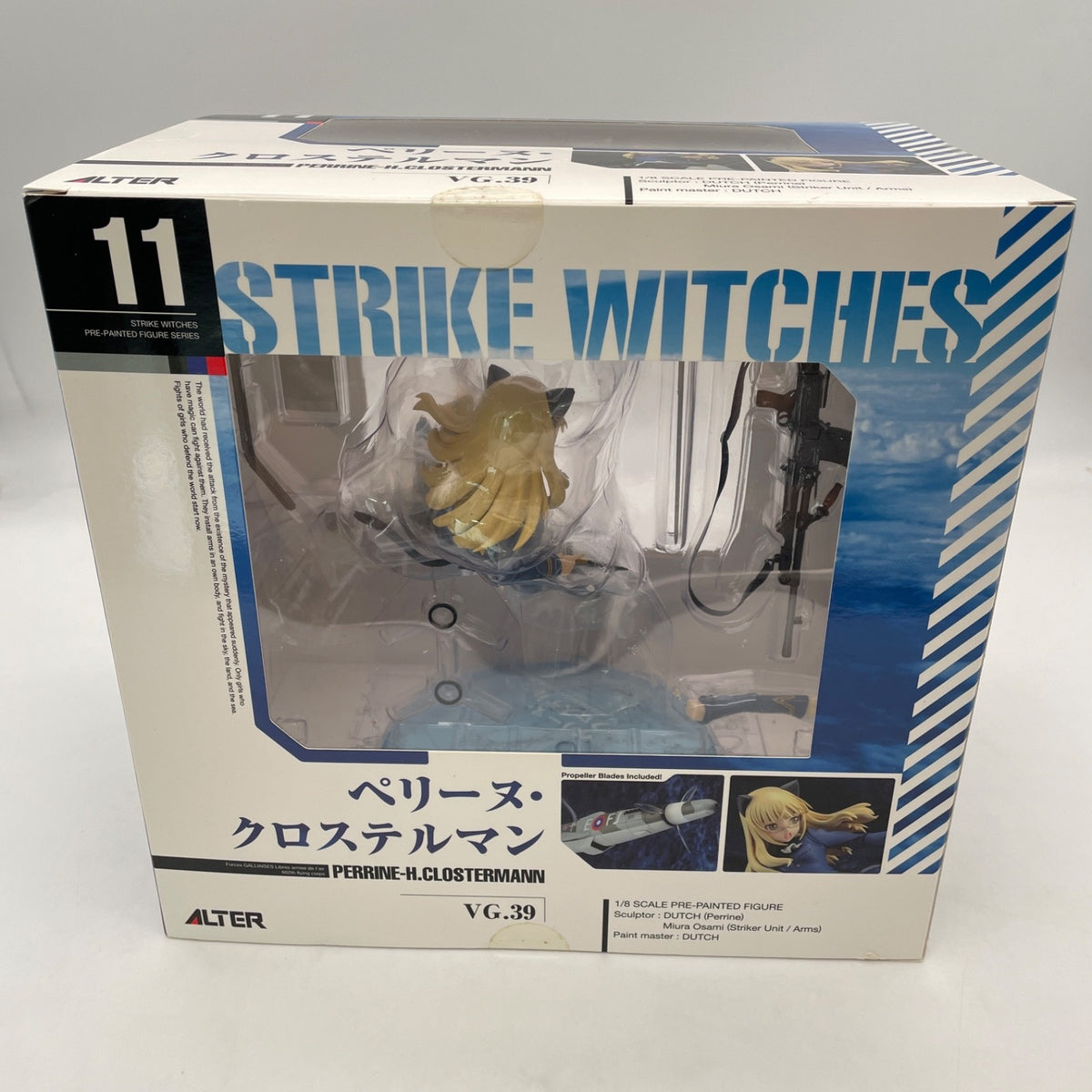 ALTER Perrine Clostermann 1/8 scale PVC Figure Strike Witches Japan Import
