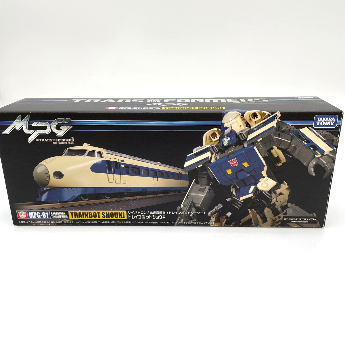 Transformers Masterpiece G MPG-01 TRAINBOT SHOUKI Action Figure Takara Tomy JP