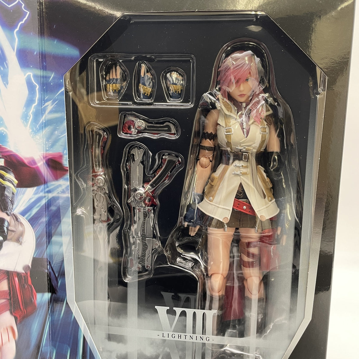 Dissidia Final Fantasy Play Arts Kai Lightning PVC Figure From Japan