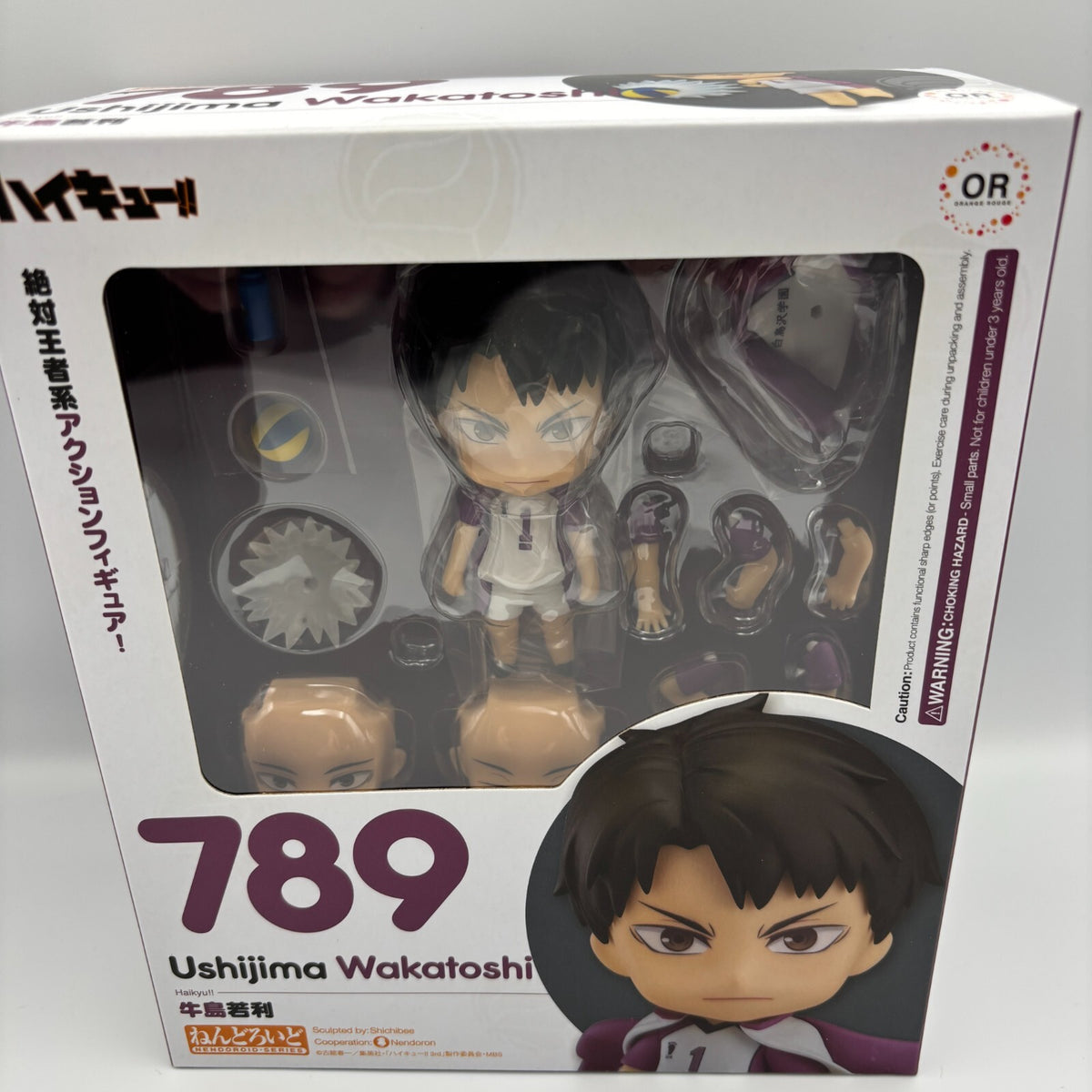 Haikyu Haikyuu Nendoroid Wakatoshi Ushijima Figure Good Smile Company Japan