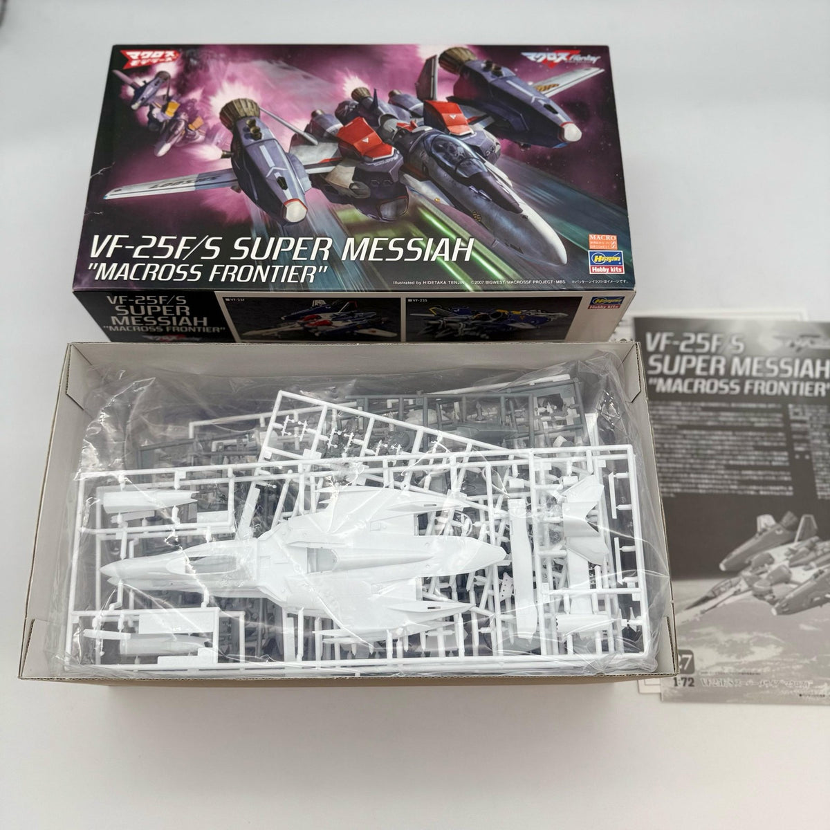 Hasegawa Macross F VF-25F/S Super Messiah 1/72 Variable Fighter Model Kit 27 NEW