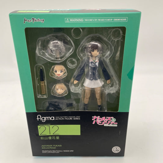 figma Girls und Panzer Akiyama Yukari Figure #212 Max Factory Japan