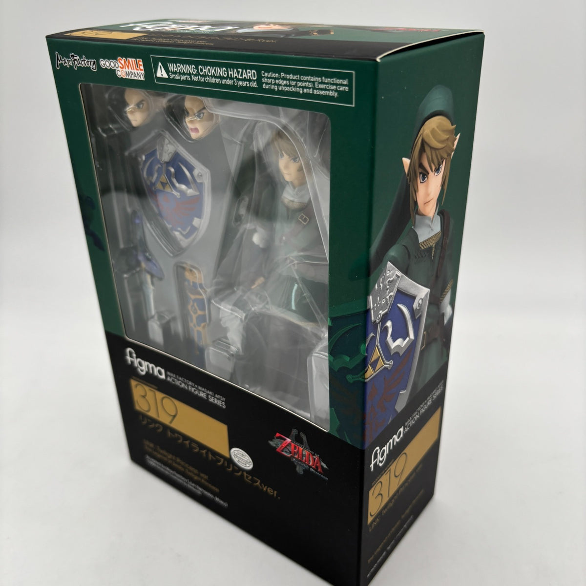 figma The Legend of Zelda Link Twilight Princess Ver. Action Figure #319