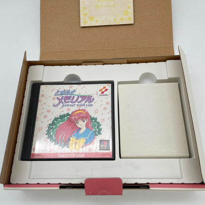 Tokimeki Memorial 1 With original Mouse pad KONAMI Limited Box PlayStation PS