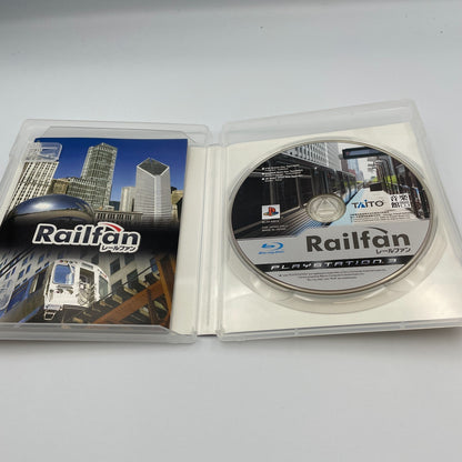 PS3 Railfan Train simulator Game TAITO PlayStation 3 Japan Import