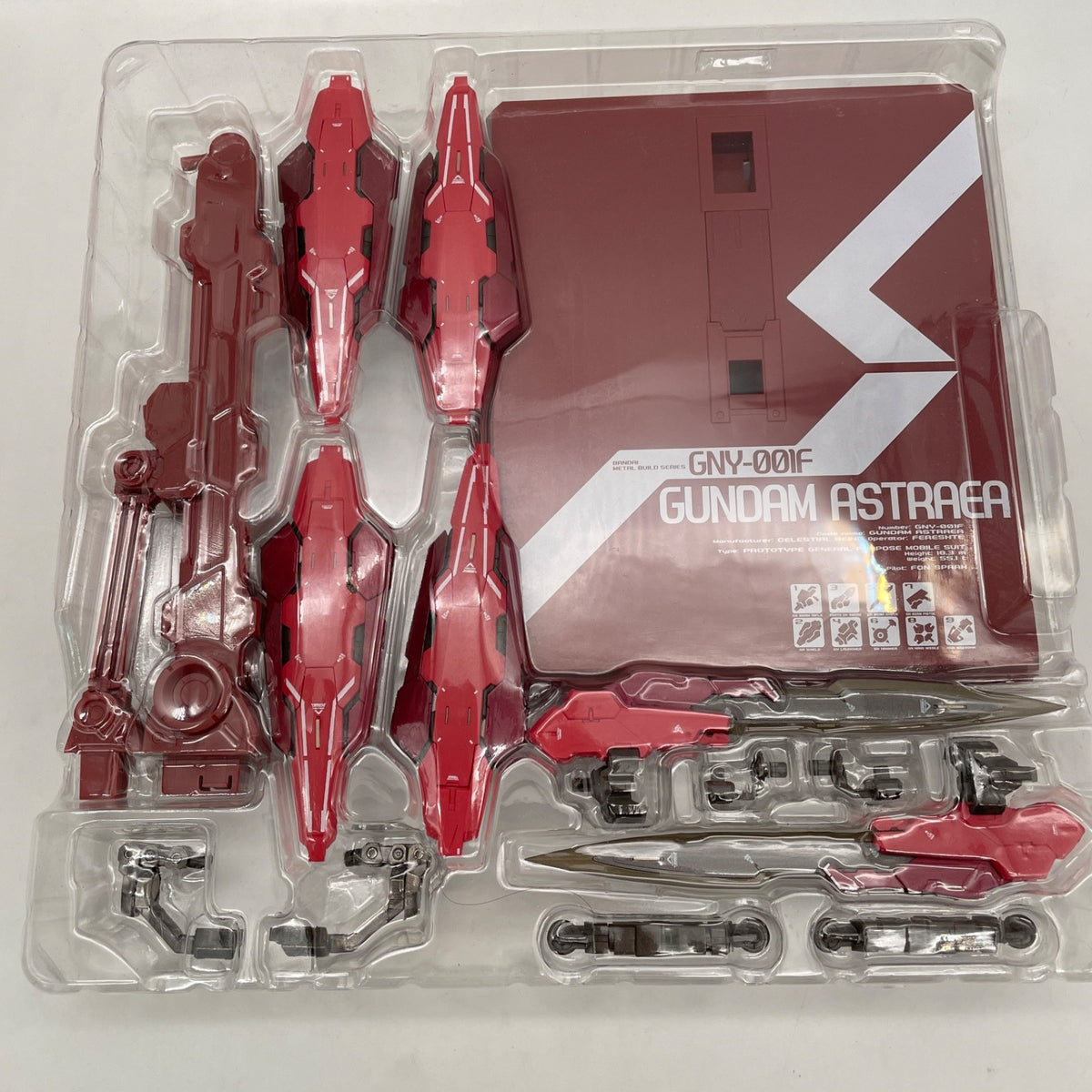 Figure Metal Build Gundam Astraea TYPE-F GN HEAVY WEAPON Set 00F Bandai Japan