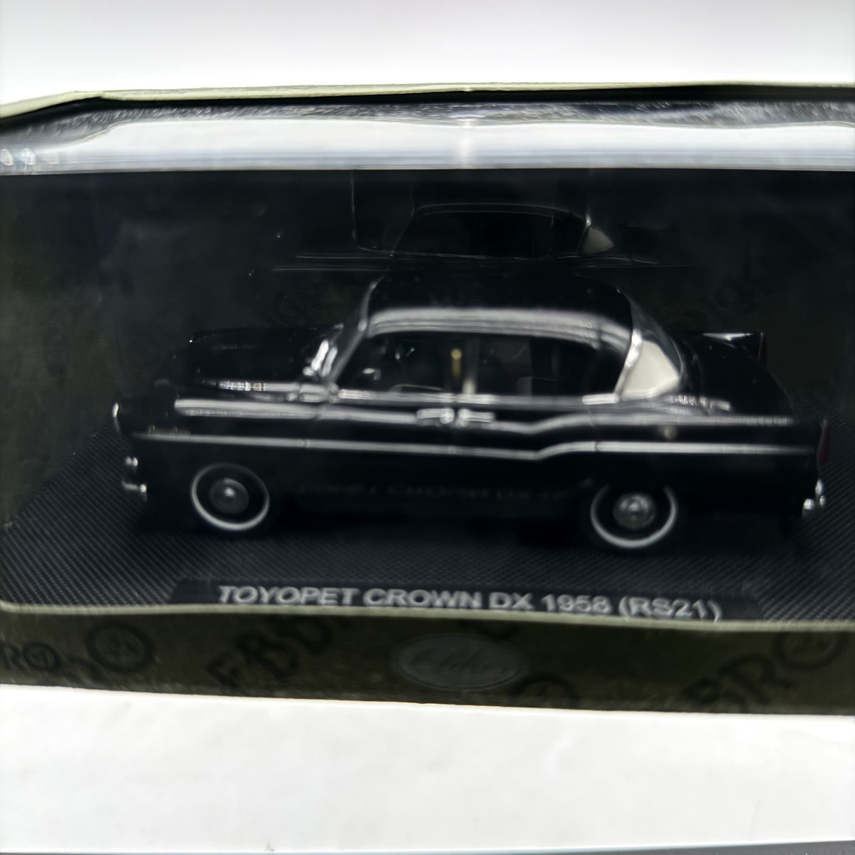 1/43 Scale TOYOPET CROWN DX 1958 RS21 Black Diecast Oldies Classic Car JP