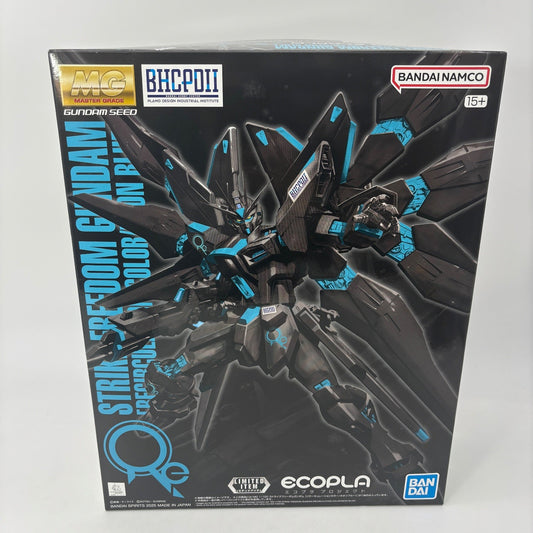 Bandai MG 1/100 Strike Freedom Gundam Recirculation Neon Blue ECOPLA Limited