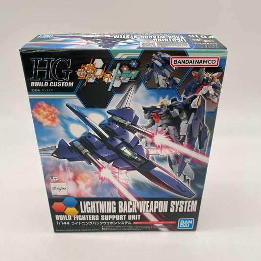 Bandai HGBC 1/144 Lightning Back Weapon System Gundam Build Fighters Try JP