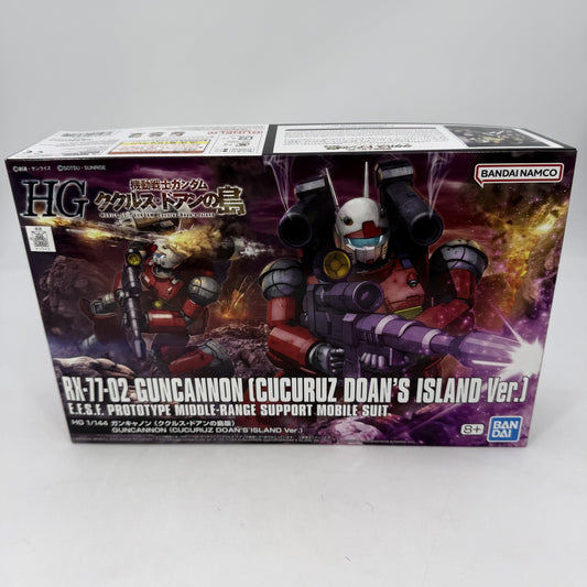 RX-77-02 Guncannon Cucuruz Doan's Island Ver HG 1/144 Model Kit Bandai