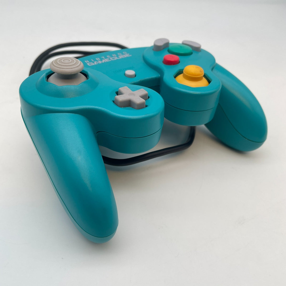 Nintendo GameCube Official Controller Emerald Blue Working From Japan