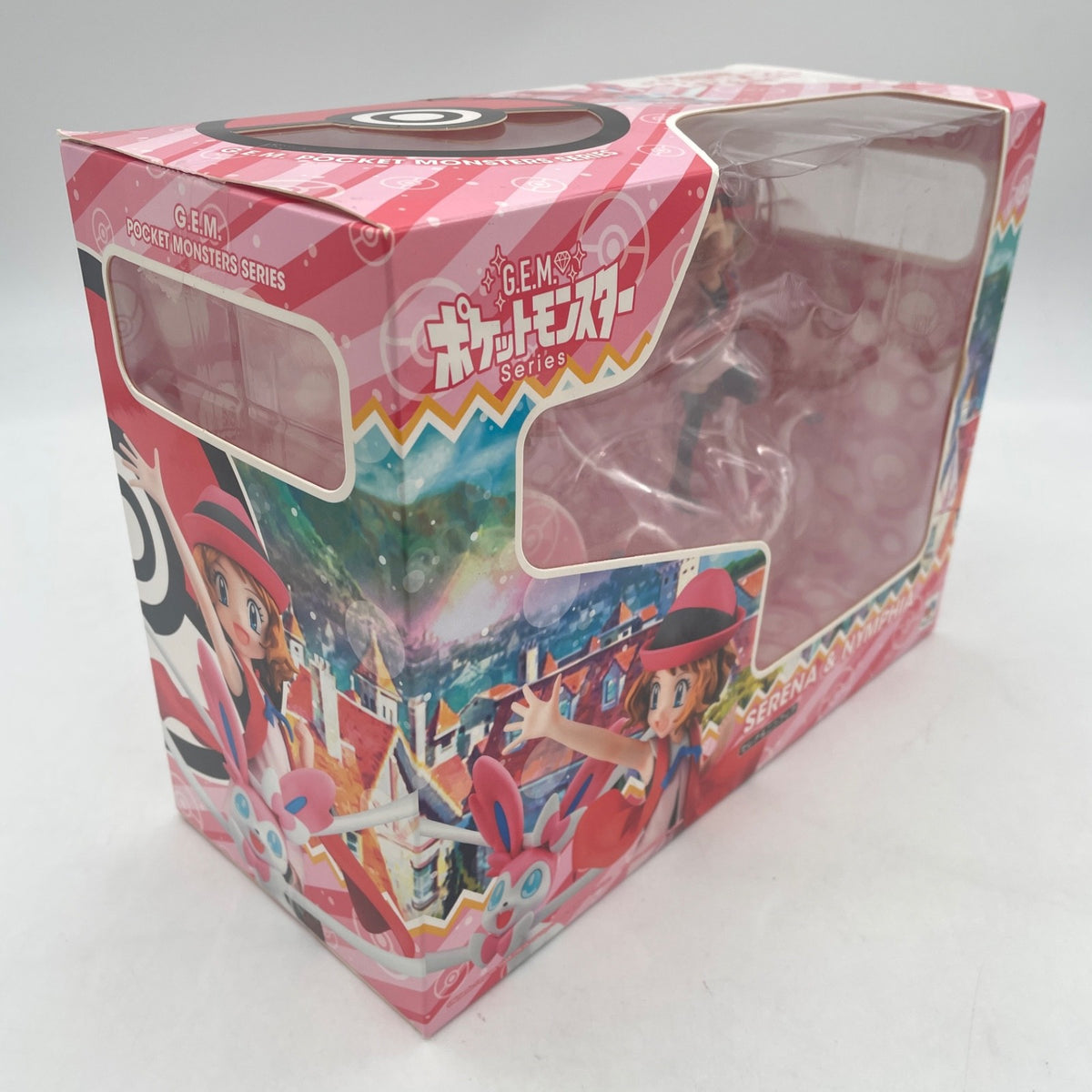 MegaHouse G.E.M. Series Pokemon Serena & Sylveon Figure