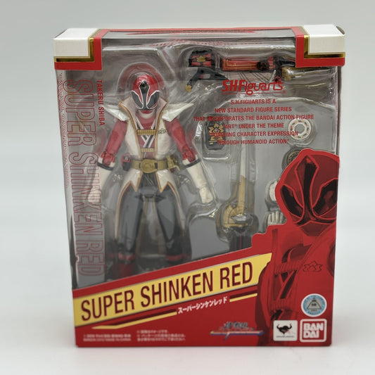 SH Figuarts Samurai Sentai Shinkenger Super Shinken Red Action Figure Bandai