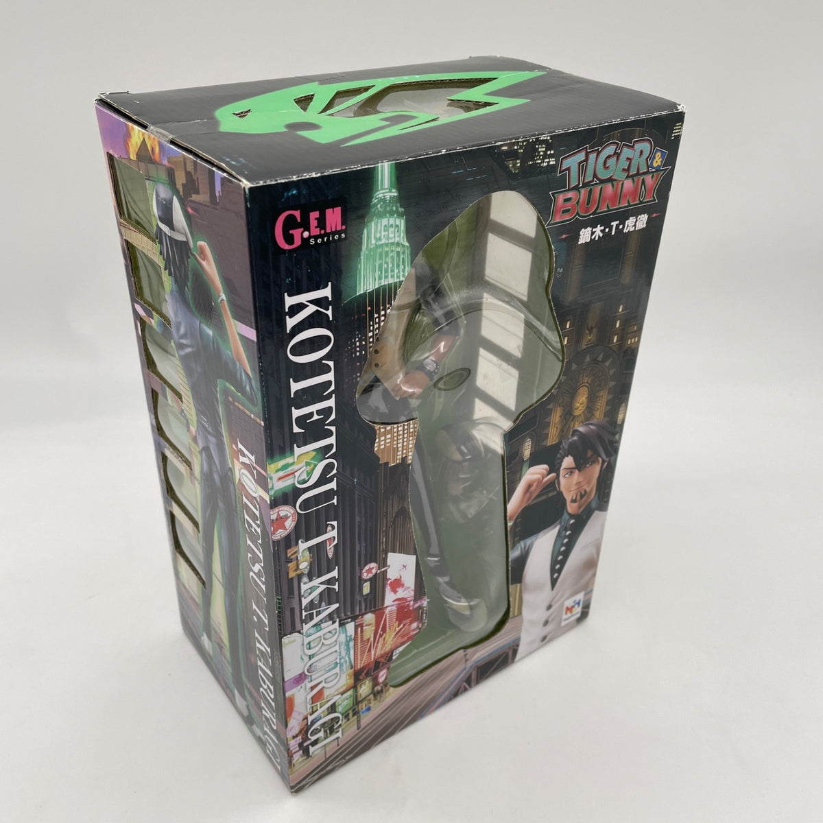 G.E.M Series Tiger & Bunny Kaburagi T. Kotetsu Figure Megahouse PVC
