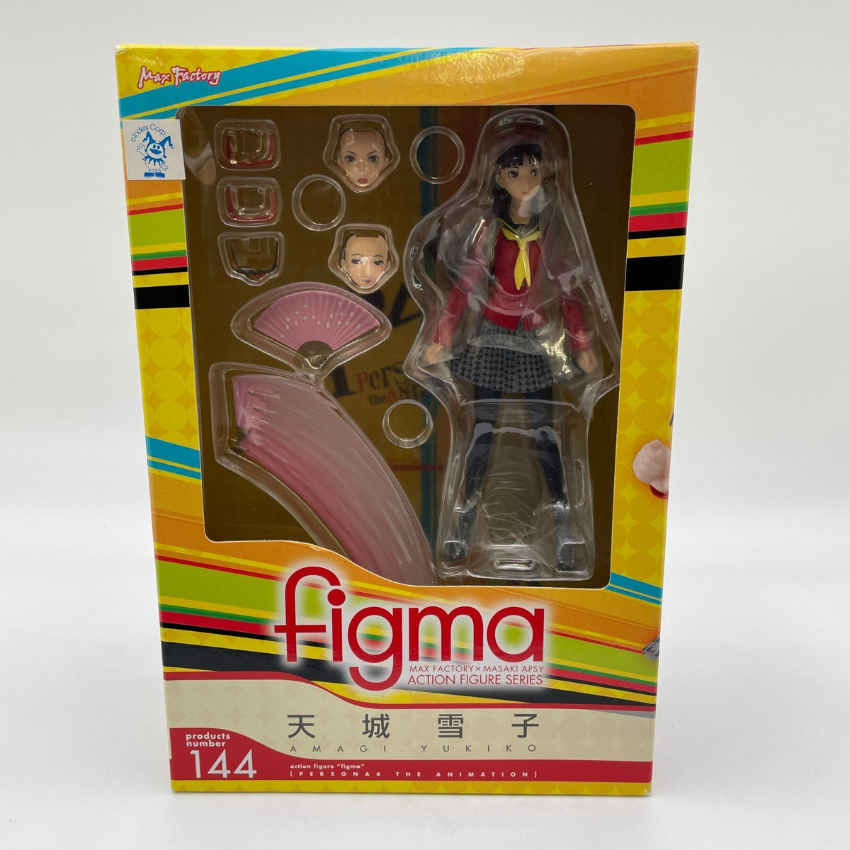 FIGMA Yukiko Amagi Action Figure Persona 4 The Animation 144 Max Factory JP