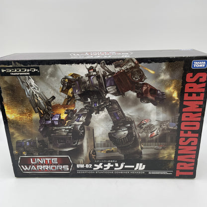 Transformers Unite Warriors UW02 Menasor Menazoru Figure Takara Tomy Japan Toy