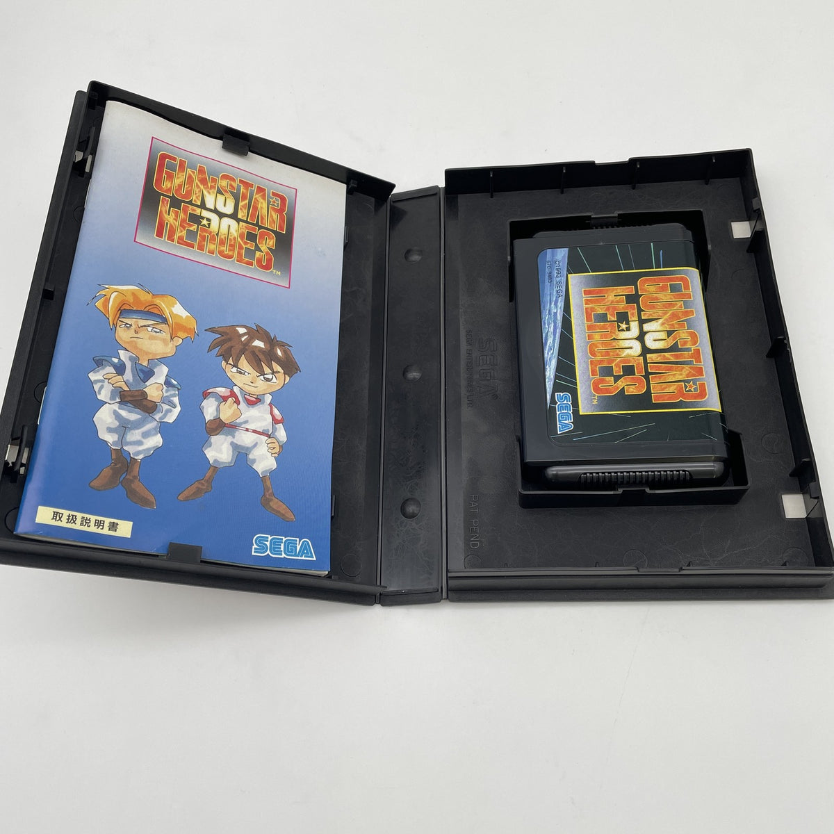 Gunstar Heroes sega mega drive Genesis from Japan Action game