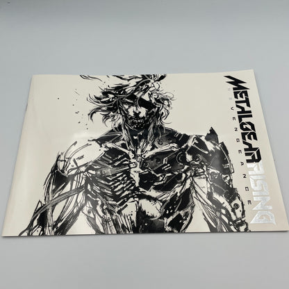 PS3 Metal Gear Rising Revengeance Premium Package Limited Edition Figure Book CD